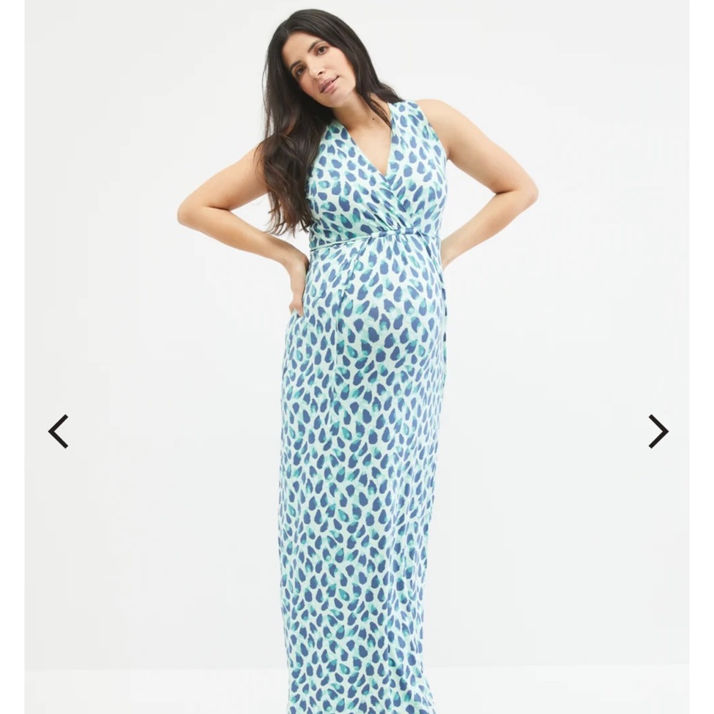 NWT- Motherhood maternity summer maxi dress-size xs